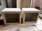 4 Billy Opzetstukken: 2x80 & 2x40 (2 zonder, 2 met deurtjes, Huis en Inrichting, Kasten | Boekenkasten, Ophalen, Gebruikt, 50 tot 100 cm