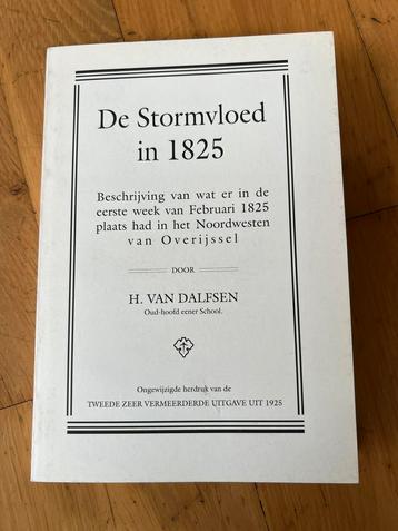 NIEUW!! Boek “De Stormvloed in 1825” Watersnoodramp 112 pag. beschikbaar voor biedingen