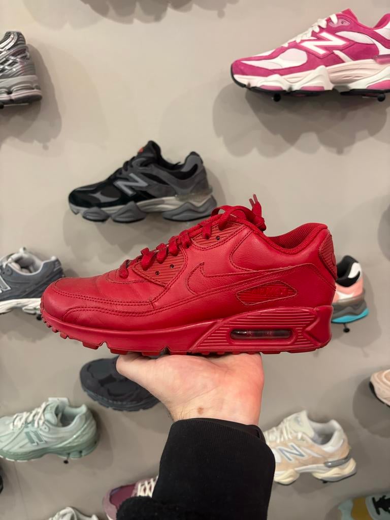 Nike Air Max 90 ID Total Red Maat 41, Kleding | Heren, Overige kleuren, C, C, Ophalen of Verzenden