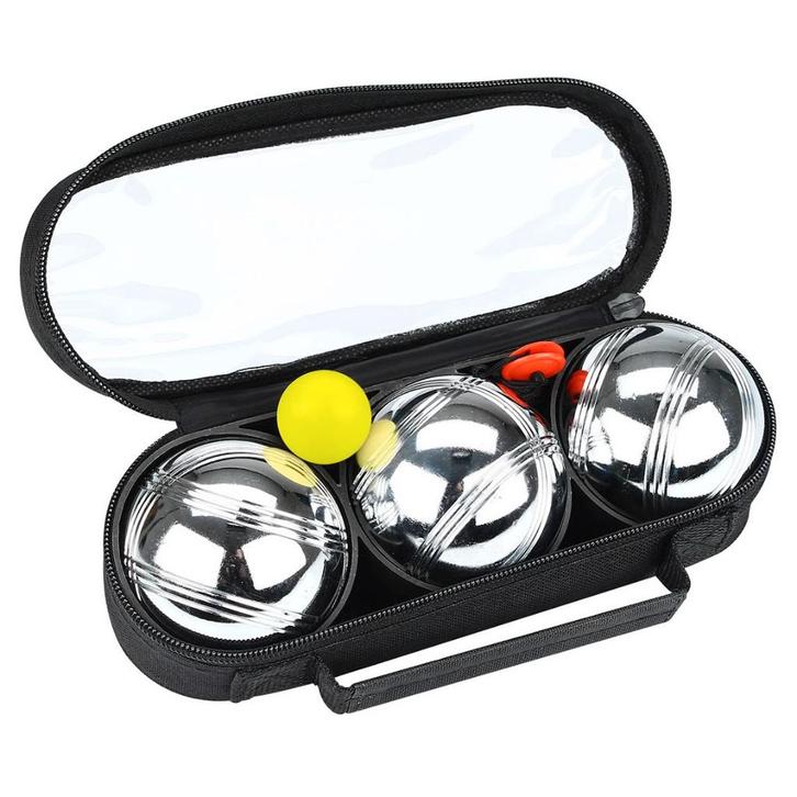 Jeu de Boules set (IV) met 3 ballen, Sport en Fitness, Bowlen, Nieuw, Bal, Ophalen of Verzenden