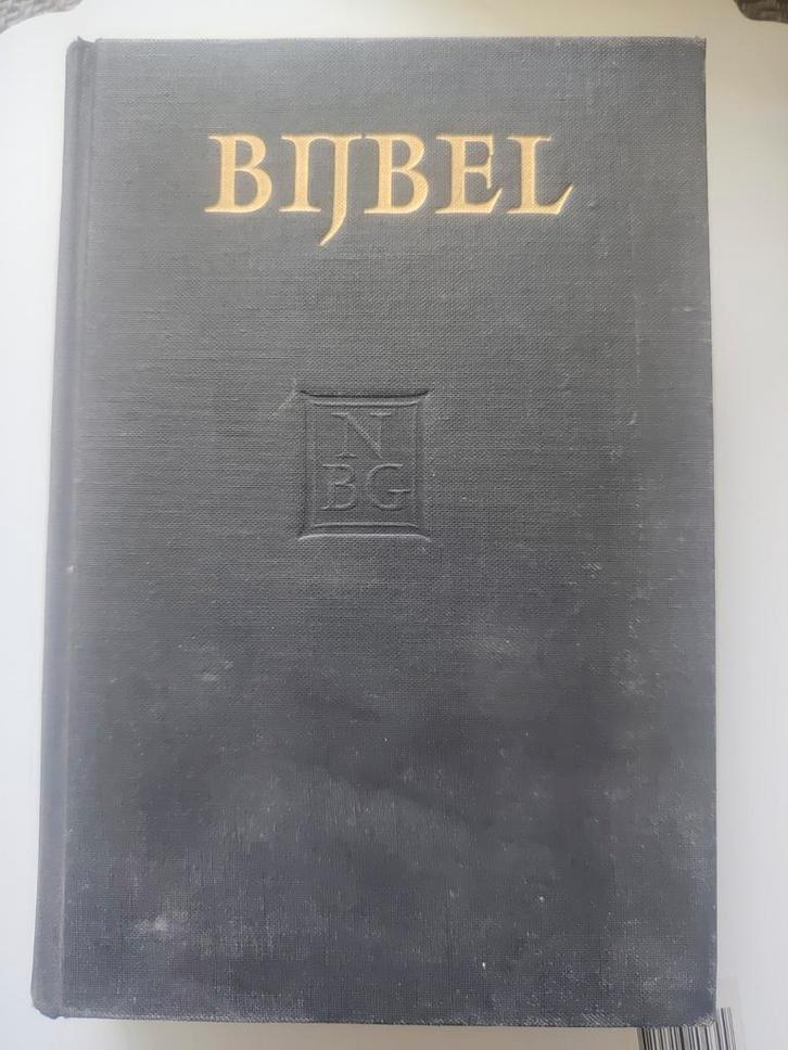 Oude Bijbel - Nieuwe Vertaling 1960, Antiek en Kunst, Antiek | Boeken en Bijbels, Ophalen of Verzenden