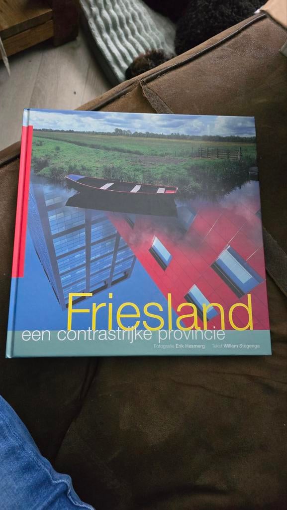 Friesland: Een Contrastrijke Provincie, Ophalen of Verzenden, Zo goed als nieuw, Erik Hesmerg, Willem Stegenga, Friesland