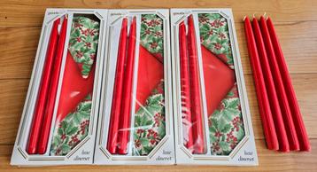 Kerst Dinersets Gouda - Nieuw! + 4 stuks extra kaarsen. beschikbaar voor biedingen