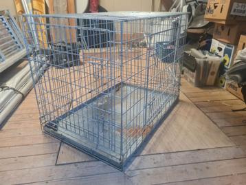 Hondenbench 100x70x80 cm groot stevig met lade
 beschikbaar voor biedingen