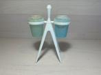 Vintage peper en zout stel van Tupperware in prima staat, Huis en Inrichting, Keuken | Tupperware, Ophalen of Verzenden, Gebruikt