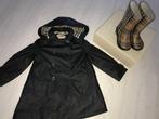 Burberry regenjas en laars mt 25/26 en 110, Kinderen en Baby's, Ophalen of Verzenden, Zo goed als nieuw, Meisje, Jas