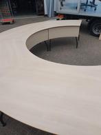 Exclusieve ronde Vepa vergadertafel 400cm rond met schaamsch, Zakelijke goederen, Kantoor en Winkelinrichting | Kantoormeubilair en Inrichting