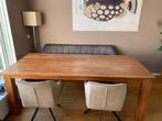 Prachtige Teakhouten Eettafel, Huis en Inrichting, Tafels | Eettafels, Ophalen, Gebruikt, 100 tot 150 cm, Teakhout