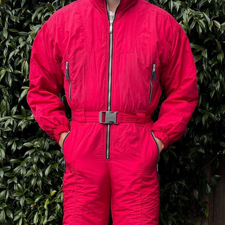 Vintage Retro Skipak (S), Kleding | Dames, Wintersportkleding, Gedragen, Pak, Maat 36 (S), Ophalen of Verzenden