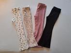 4x flared broekjes maat 104, Kinderen en Baby's, Kinderkleding | Maat 104, Ophalen of Verzenden, Zo goed als nieuw, Meisje, Broek