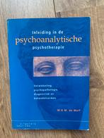 Inleiding psychoanalytische psychotherapie - M.H.M. de Wolf, Boeken, Psychologie, Ophalen of Verzenden, Gelezen, Klinische psychologie