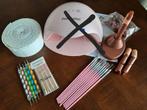 Nagelspullen, Sieraden, Tassen en Uiterlijk, Uiterlijk | Cosmetica en Make-up, Ophalen of Verzenden, Zo goed als nieuw, Wit, Handen en Nagels