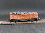 Minitrix 3529 - open goederenwagen E035 met kolen (13133), Gebruikt, Gelijkstroom, Trix, Wagon
