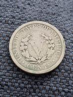 Amerika: een 5 cent uit 1907 in fraai, Ophalen of Verzenden, Noord-Amerika, Losse munt