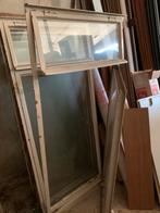 4x Raamkozijn staal . Thermopane glas., Doe-het-zelf en Verbouw, Ophalen, Gevelraam of Ruit, Gebruikt, Minder dan 80 cm