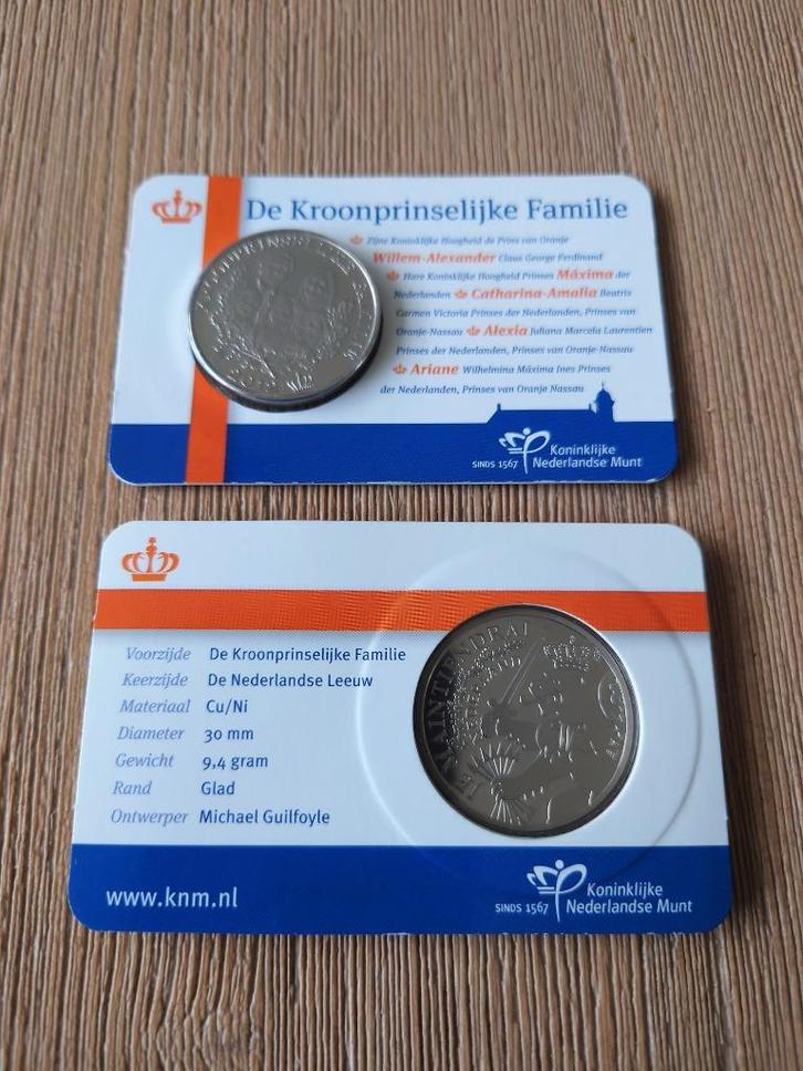 De Kroonprinselijke Familie, Postzegels en Munten, Penningen en Medailles, Overige materialen, Nederland, Verzenden