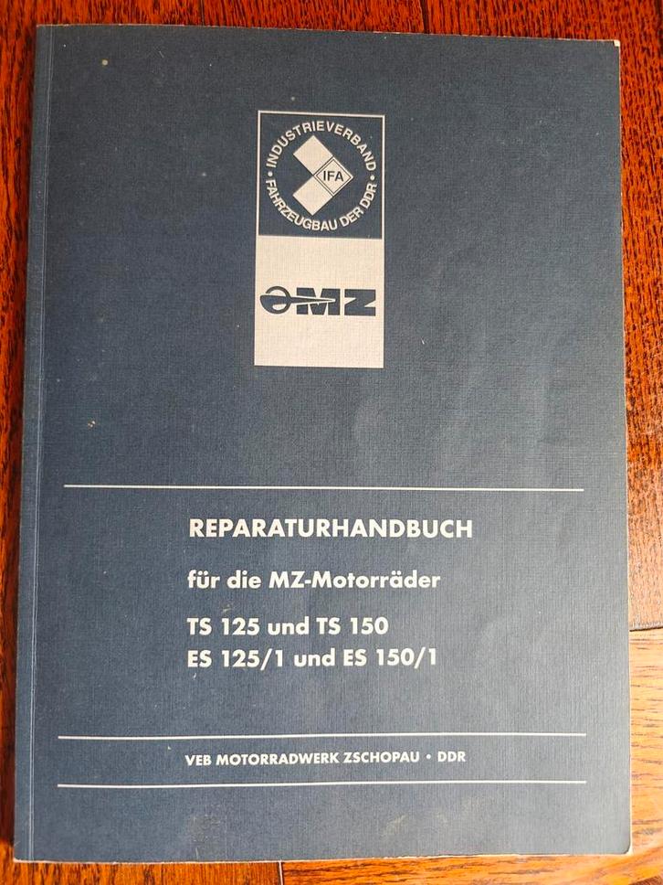 Te koop werkplaats handboek MZ TS / ES (1) 125 en 150, Motoren, Handleidingen en Instructieboekjes, Overige merken, Ophalen of Verzenden