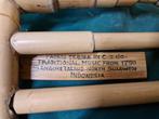 bamboe trompet indonesie decoratief, Ophalen of Verzenden