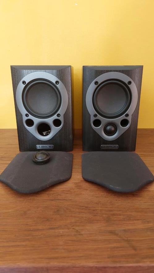 2x Mission M30, één tweeter defect, Audio, Tv en Foto, Luidsprekers, Niet werkend, Front, Rear of Stereo speakers, Minder dan 60 watt