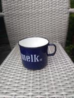 blauwe vintage melkkan, Antiek en Kunst, Ophalen