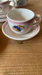 Wedgwood PETER RABBIT kinderseries, Huis en Inrichting, Ophalen of Verzenden, Zo goed als nieuw, Overige stijlen, Kop(pen) en/of Schotel(s)