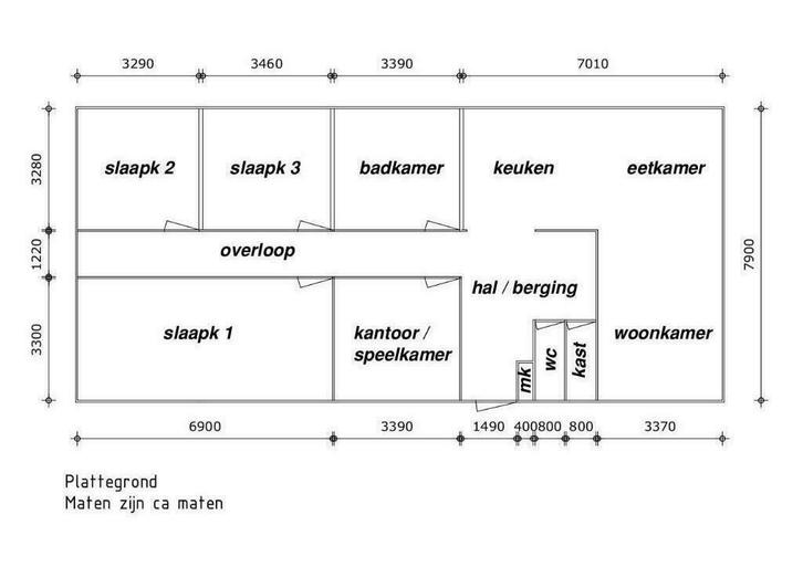 Ruime woonunit van 135 m2 - ideale gezinsindeling, Doe-het-zelf en Verbouw, Bouwketen en Schaftketen, Gebruikt, Ophalen
