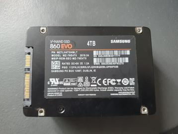 Samsung Evo 860 4TB SSD beschikbaar voor biedingen