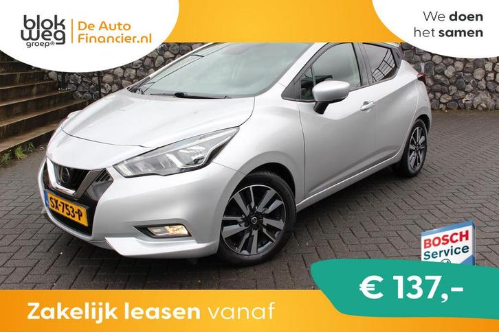 Nissan Micra Turbo N-Connecta € 9.945,00, Auto's, Nissan, Bedrijf, Te koop, Micra, ABS, Achteruitrijcamera, Airbags, Airconditioning