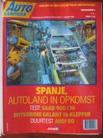Autokampioen 1 1989 Saab 900i 16, Mitsubishi Galant, Audi 80, Ophalen of Verzenden, Nieuw, Audi