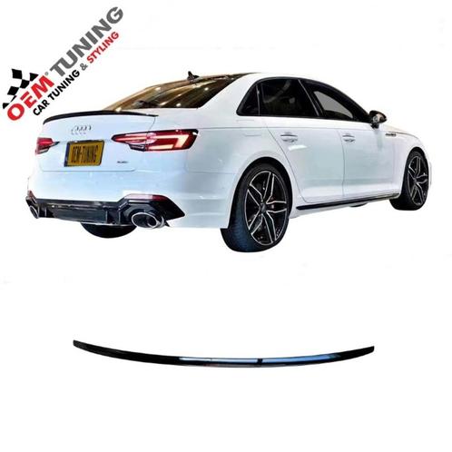 S4 Kofferbak spoiler | Hoogglans zwart |15-19|voor A4 Sedan, Auto diversen, Tuning en Styling, Ophalen of Verzenden