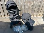 Stokke kinderwagen/stokke/black/zit/babywieg/maxicosi adapte, Kinderen en Baby's, Kinderwagens en Combinaties, Ophalen, Zo goed als nieuw