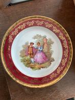 Goudeville bord, limogeb, made in france, antiek, decoratie, Antiek en Kunst, Verzenden