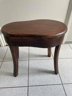 Oud apart bijzettafeltje €10,00, Minder dan 55 cm, Rond, Ophalen of Verzenden, Zo goed als nieuw