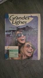 Grandes lignes vwo 3, Boeken, Schoolboeken, Gelezen, Frans, VWO, Ophalen of Verzenden