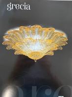 Plafonniere " Gracia "  merk Novaresi, Ophalen, Nieuw, Glas, Klassiek