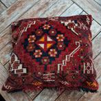 Vintage perzisch kussen 45 x 42 cm, Huis en Inrichting, Ophalen of Verzenden, Gebruikt, Rood, Vierkant