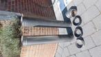 Nieuwe dubbelwandige kachelpijpen, Pvc, Nieuw, Ophalen of Verzenden, Minder dan 2 meter