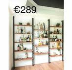 industrieel kast met massief hout, Ophalen of Verzenden, Nieuw, 25 tot 50 cm