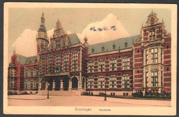 Oude Ansicht - Groningen Academie 1924 - Gr. beschikbaar voor biedingen