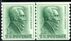 USA Verenigde Staten joint line pair 1225-pf - Andrew Jackso, Postzegels en Munten, Postzegels | Amerika, Ophalen of Verzenden