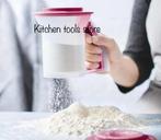 tupperware zeefmolen poedersuiker strooier bloem molen roze, Ophalen of Verzenden, Nieuw, Overige typen