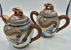 Vintage Japans Moriage Dragonware Theeservies, Ophalen of Verzenden