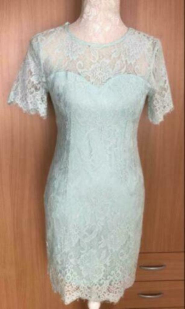 Drole-de-Copine Paris jurk maat XS [V], Kleding | Dames, Jurken, Zo goed als nieuw, Maat 34 (XS) of kleiner, Groen, Boven de knie