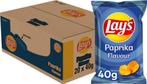 20 zakken Lay's Chips Paprika - GRATIS VERZENDING