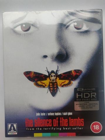 Silence Of The Lambs Arrow Limited 4K UHD Blu-ray SEAL beschikbaar voor biedingen