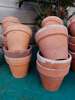 Terracotta potjes grote partij +-250st 9-8h cm Miekje's, Tuin en Terras, ., Rond, Ophalen of Verzenden, Zo goed als nieuw