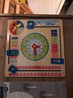 Educatief speelgoed klok/maand/datum/seizoen, Kinderen en Baby's, Ophalen, Gebruikt
