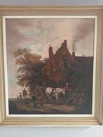 Mooi schilderij.met signatuur, Antiek en Kunst, Kunst | Schilderijen | Klassiek, Ophalen of Verzenden