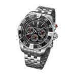 75% KORTING - OP=OP ALPHA SIERRA HERENHORLOGE SPIRIT SB04.., Overige merken, Staal, Staal, .