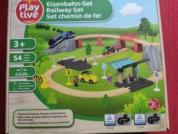 Playtive houten treinbaan set  beschikbaar voor biedingen